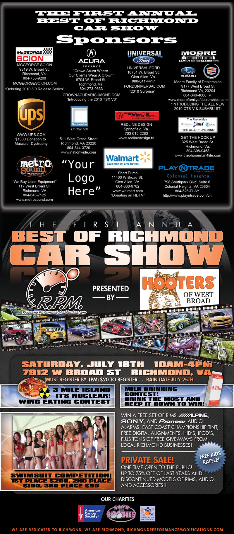 The First Annual Best of Richmond Car Show