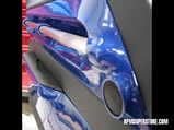 chevy corvette custom audio dash interior fiberglass